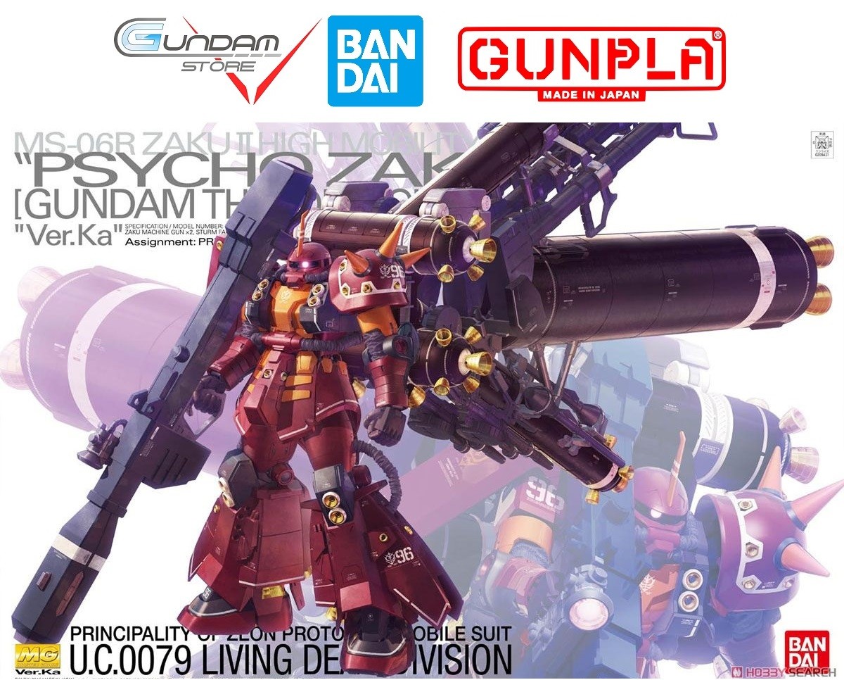 Mô hình Bandai Gundam MG Psycho Zaku Ver.Ka Thunderbolt Ver