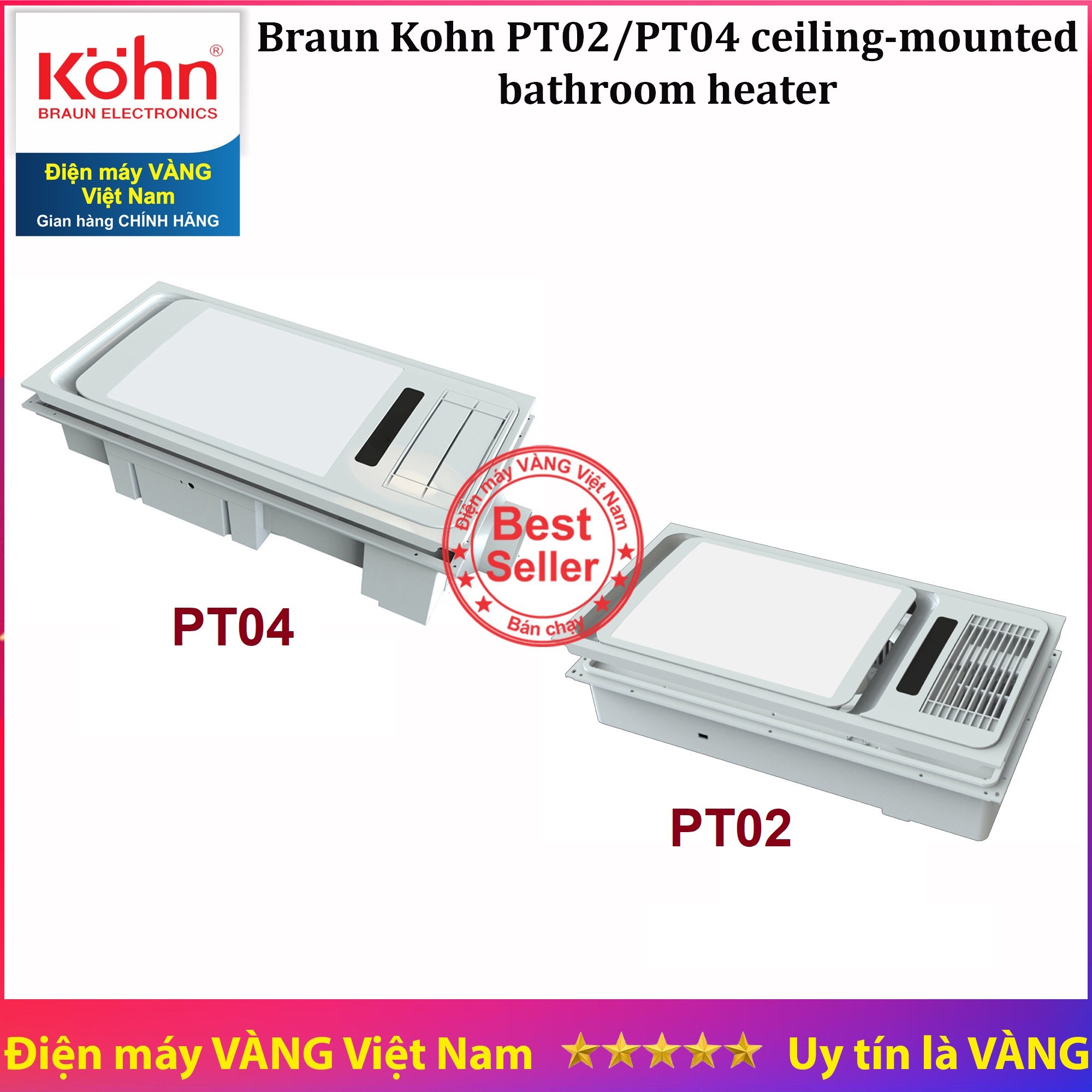 ĐÈN SƯỞI KOHN LUXURY PT04G