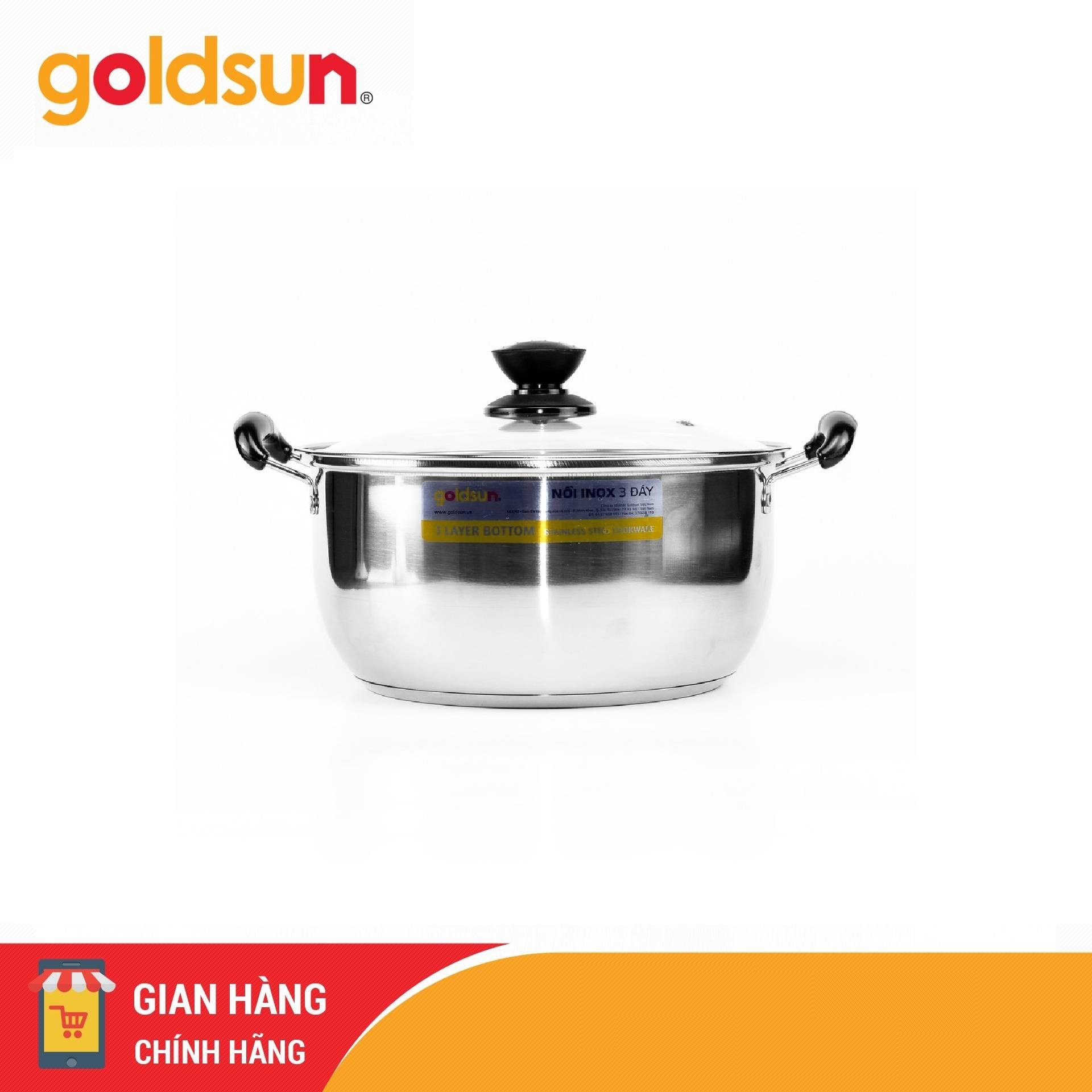 NỒI INOX GOLDSUN GE21 F18-1302SG