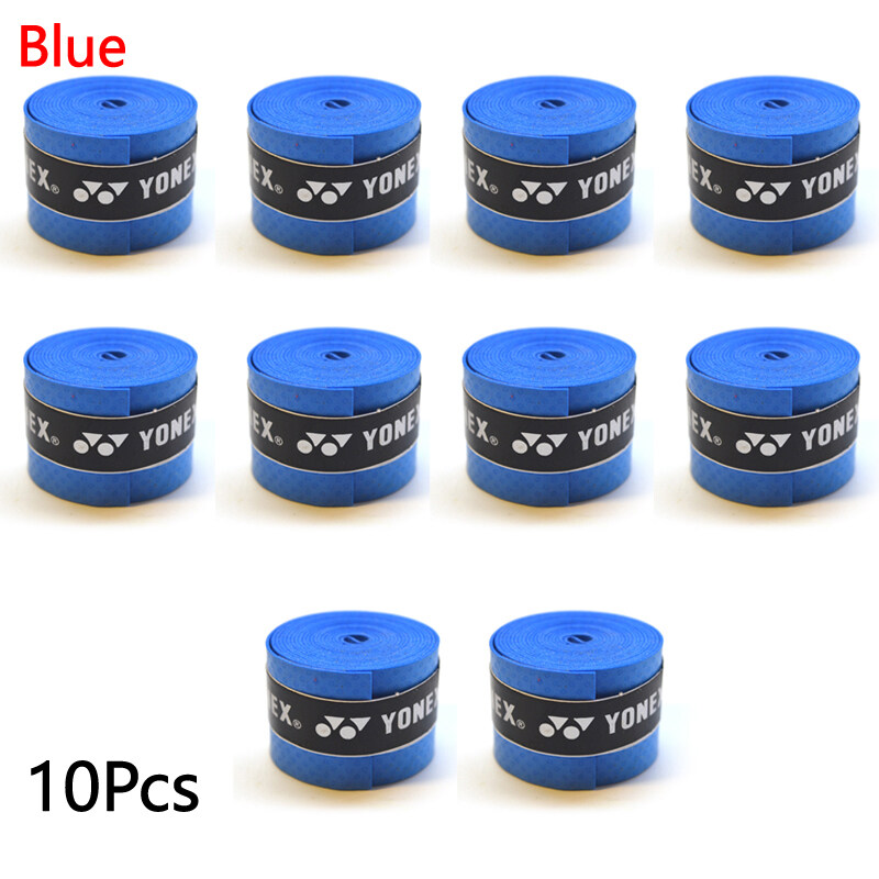 10 Cái Vợt Co Giãn Băng Bóng Quần Thấm Hút Mồ Hôi Chống Trượt Có Tay Cầm Grip Băng Tennis/Cầu Lông Sweatband Over Grip Băng Thể Thao Hàng Hóa (Mã SP: 10 Cái Vợt Co Giãn)