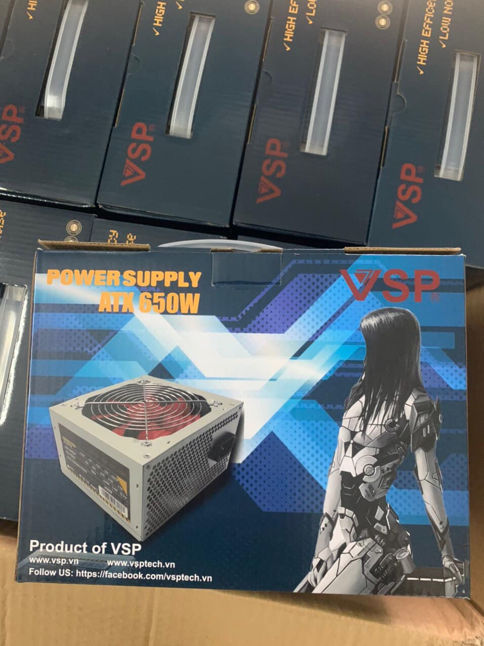 Nguồn máy tính Power VSP 650W (Mã SP: 3281_68137820)