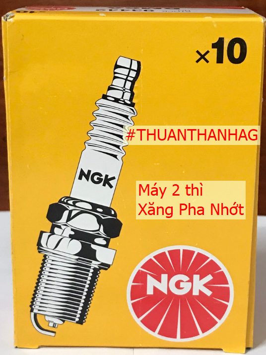 [Ảnh thật] Bugi NGK máy 2 thì Xăng pha Nhớt (Mã SP: BUGINGK93442)