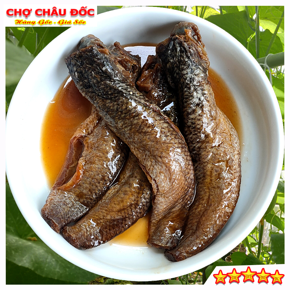 Mắm Cá Lóc Nguyên Con Đặc Sản Châu Đốc Hủ 650gr Không sử dụng hóa chất phẩm màu độc hại (Mã SP: CCDMCLNC)