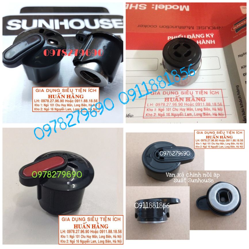 [Chính hãng] Van xả chính, van an toàn mạch nguồn nồi áp suất Sunhouse SHD1755 SHD1767 SHD1768 SHD1552 (Mã SP: 3992_68150330)