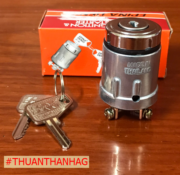 Khóa đề, khóa điện đề ô tô xe tải đầu kéo máy phát - 3 chân cổ ngắn EPINA ST20 (Mã SP: KHOADENHOTHAI)