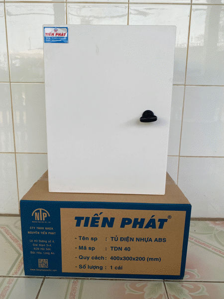 Tủ điện nhựa ABS ngoài trời kích thước 400x300mm (Mã SP: 4049_70811885)