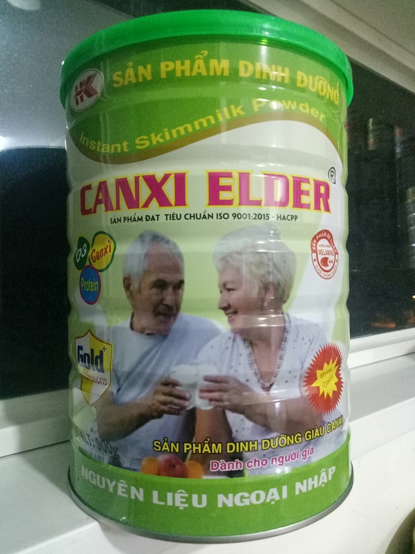 Sữa cho người già Loãng Xương Canxi Elder 900g - Giàu canxi giúp xương chắc khỏe, ngừa tiểu đường (Mã SP: 1196_70813116)