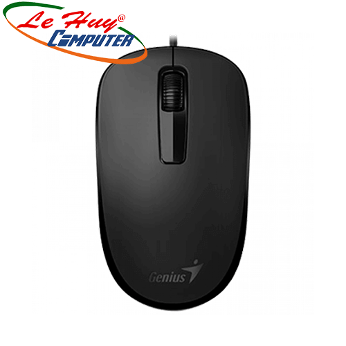Chuột có dây genius dx-125 / dx-120/ dx-110 đen - hàng chính hãng