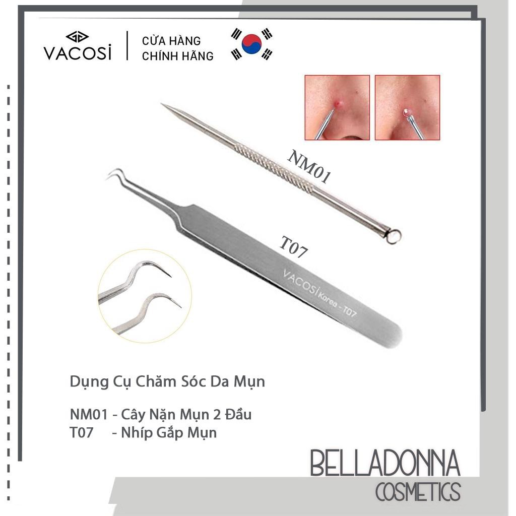 Dụng Cụ Nặn Mụn Vacosi Hàn Quốc (Cây Nặn Mụn, Nhíp Gắp Mụn) (Mã SP: 4075_72542058)
