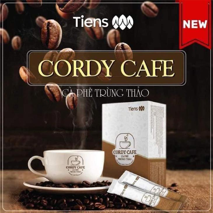 Cà phê Trùng thảo Thiên Sư, Tiens Cordy Cafe sảng khoái mỗi ngày (Mã SP: cafe)