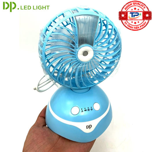 Quạt tích điện pin sạc, cầm tay ,phun sương cực mát, quạt sạc pin DP7623 (Mã SP: QSP7623)