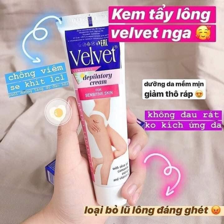 Kem tẩy lông Velvet Nga loại 1 (Mã SP: 1358_85726966)