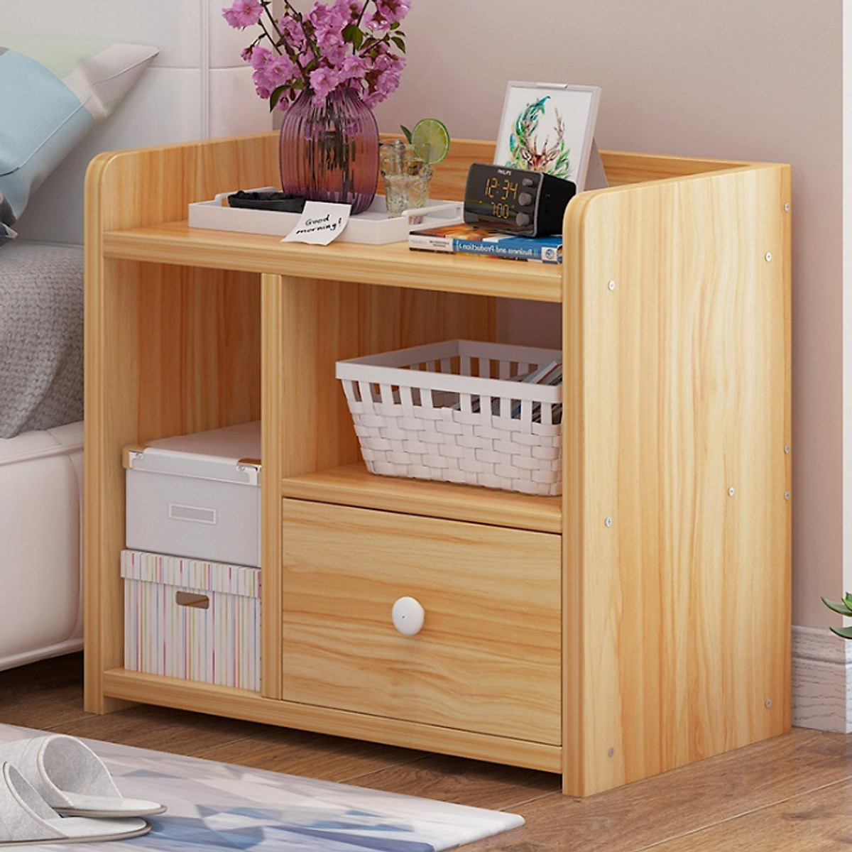 Tủ, kệ đầu giường có ngăn kéo (Mã SP: 2070_92927289)