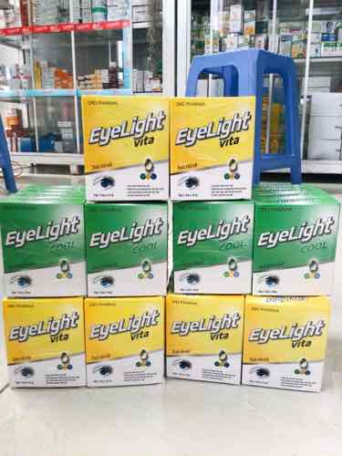 Dung dịch dưỡng mắt eyelight xanh, vàng 15ml