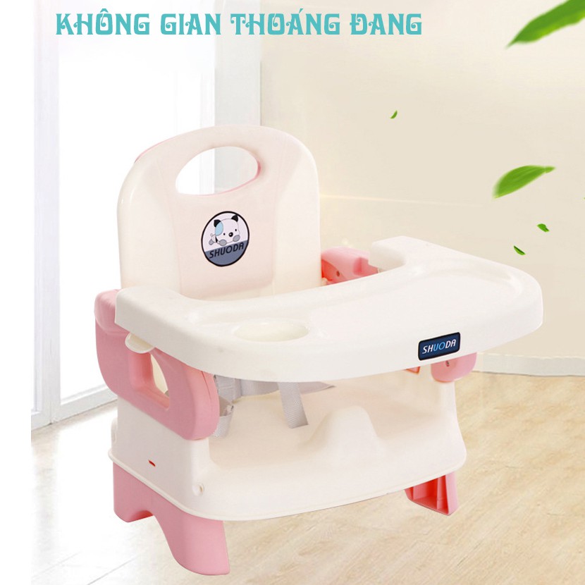 Ghế Ăn Dặm Cho Bé Có Dây An Toàn Và Có Thể Gấp Gọn - hàng loại 1 (Mã SP: ANDAM)