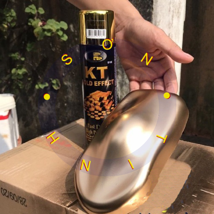 Sơn xịt Bosny giả vàng ánh đỏ - B181 (Mã SP: B181.bosny)