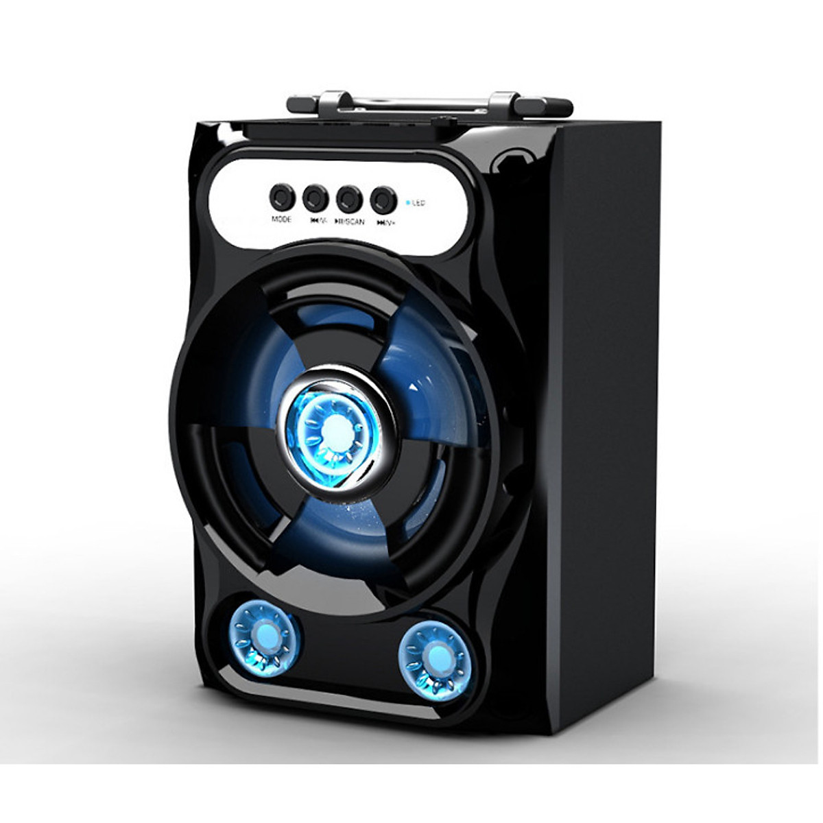 Loa bluetooth xách tay ms-1620bt âm thanh cực đỉnh nhỏ gọn trong tầm tay
