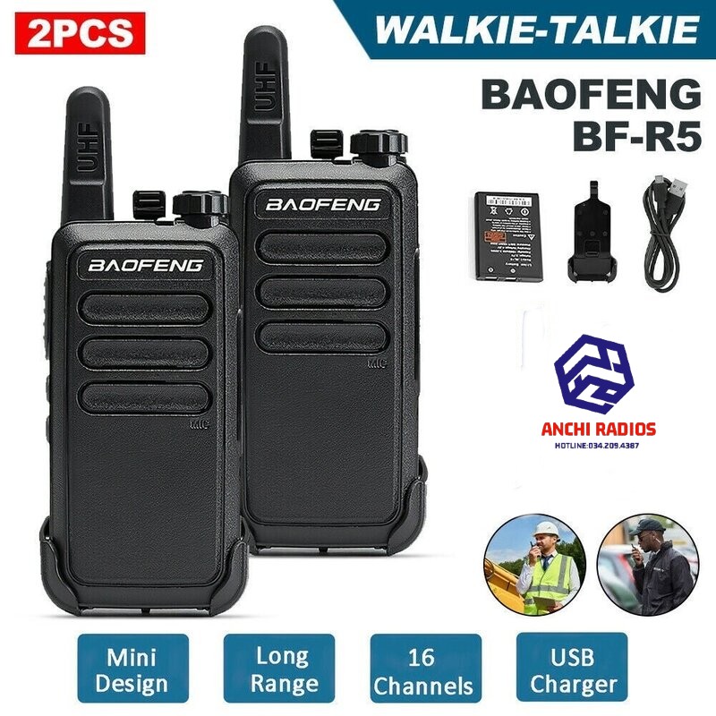 Bộ 02 Máy Bộ Đàm Baofeng Mini Siêu Nhỏ(Siêu bền,Pin dung lượng lớn, Thiết kế nhỏ gọn, Cự ly liên lạc 1km) (Mã SP: 3219_94774144)