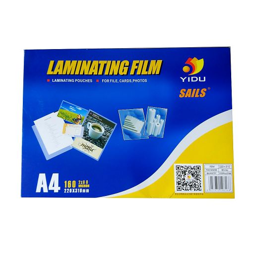 Màng Ép Nhựa Plastic Khổ A4 [ 210* 310mm ] Hiệu Yidu [ Xấp 100 Tờ ] (Mã SP: Yidu A4 80mic)