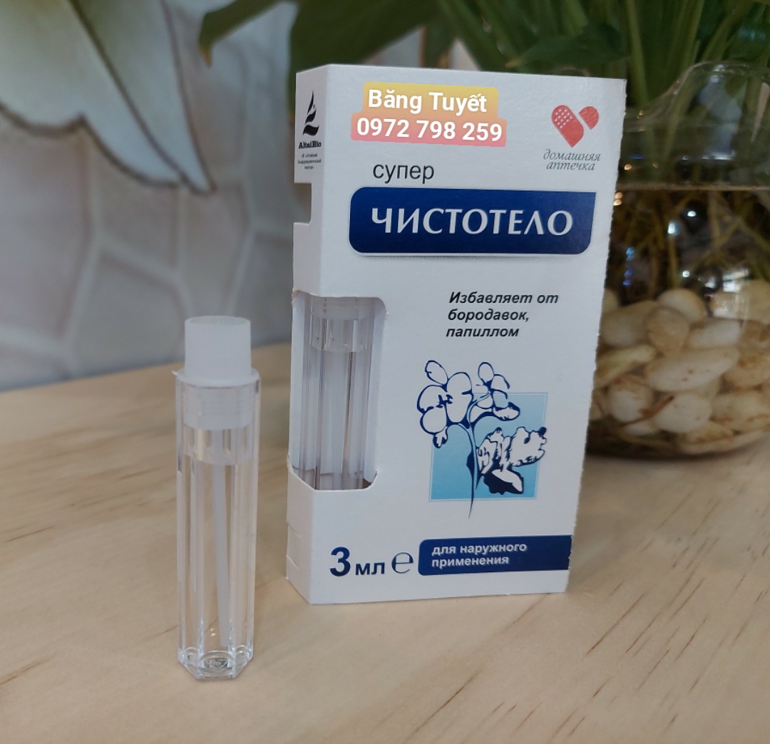 Tẩy nốt ruồi mụn cóc mụn thịt mụn cơm AltaiBio Nga 3ml (Mã SP: 3359_98558741)