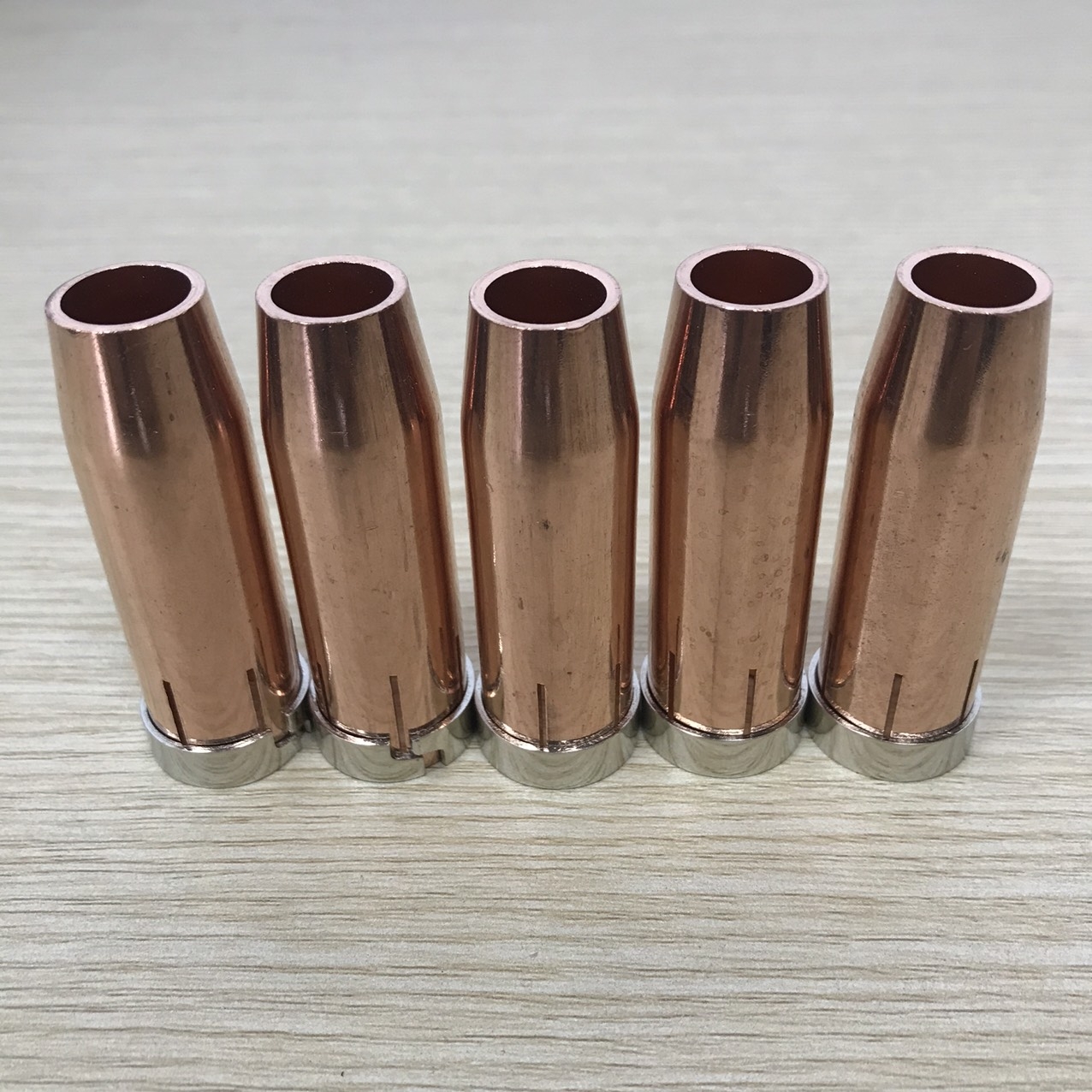 1 hộp 5 cái - Chụp khí mig 24KD đồng đỏ loại đẹp (Mã SP: sp000550)
