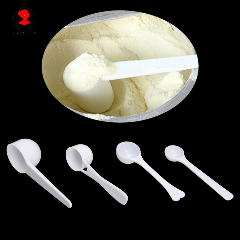 Thìa đong định lượng sữa gia vị nấu ăn 1g 3g 5g 10g nhựa PP an toàn sức khỏe (Mã SP: 1027_99773145)