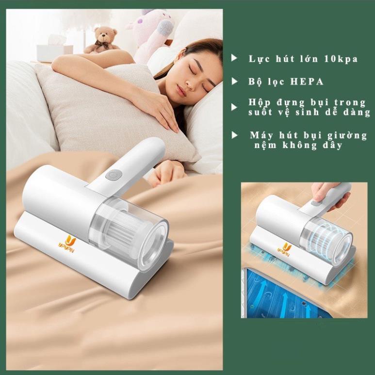 [HOT+FREE SHIP] MÁY HÚT BỤI MỊN TRÊN GIƯỜNG NỆM (Mã SP: hutbuimini)