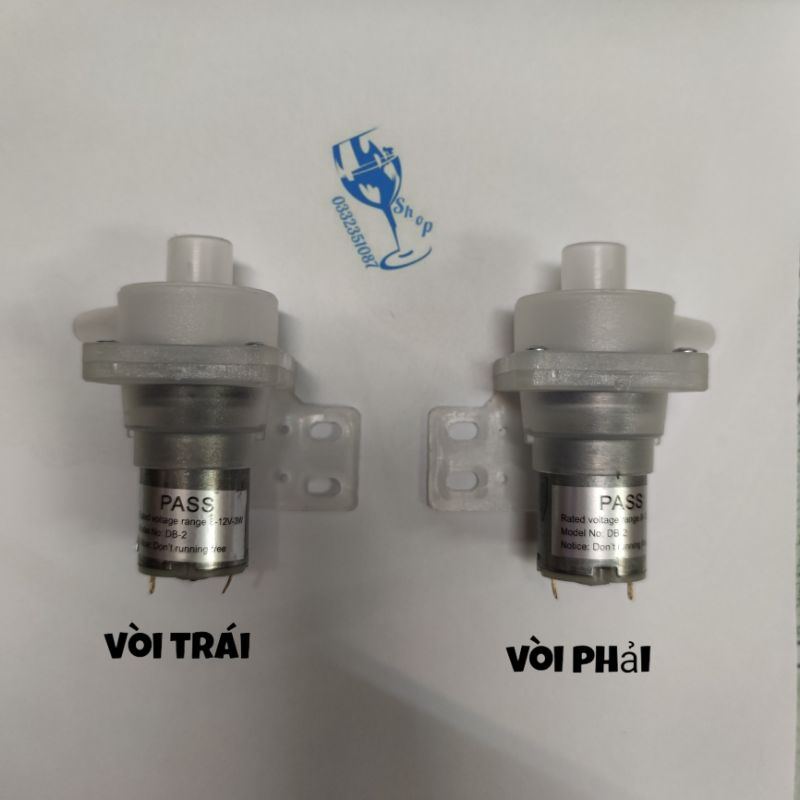 Bơm mini - mô tơ bơm nước bình thủy 8-12v (Mã SP: A00376)