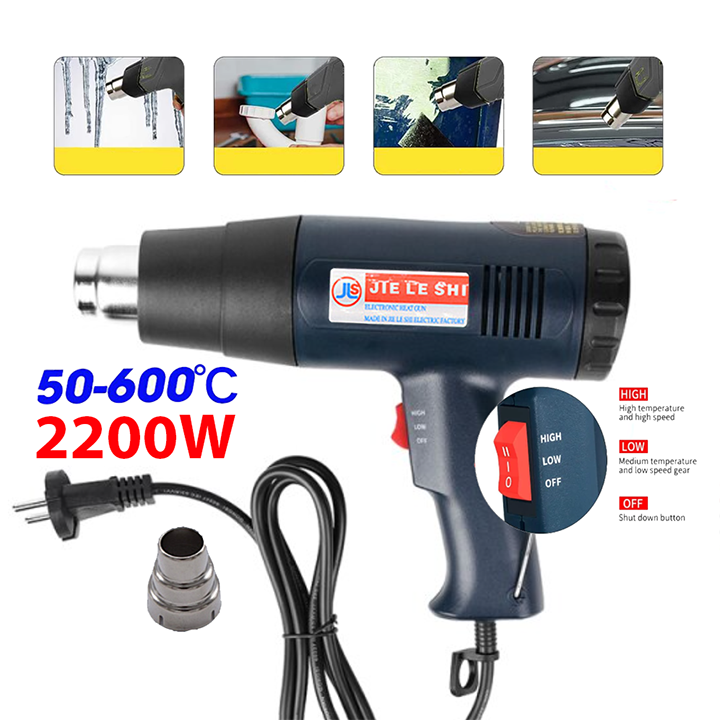 Máy Khò Nhiệt Cầm Tay Đóng Gói Quà Tặng 2200W (Mã SP: 0438-4)