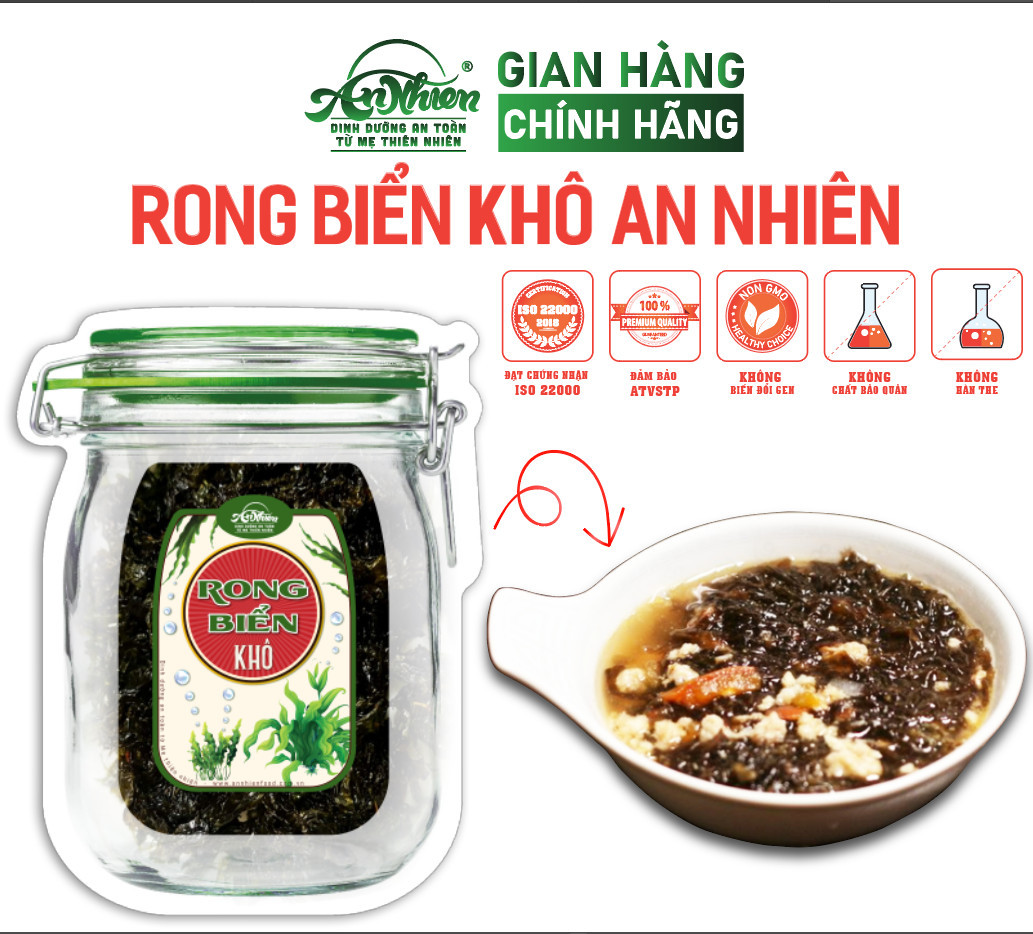 Rong Biển Khô An Nhiên 20g (Mã SP: 893 609333 0729)