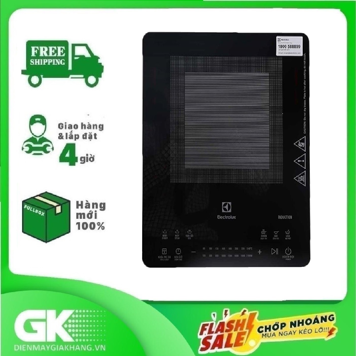 Bếp điện từ electrolux etd42sks