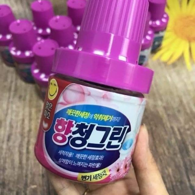 Lọ Thả Bồn Cầu Hàn Quốc Diệt Sạch Vi Khuẩn Và Tỏa Hương Thơm 300gr (Mã SP: 2612_110600393)