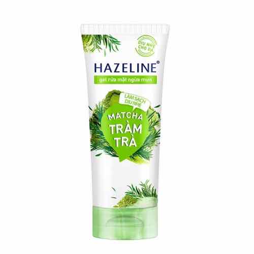 Sữa rửa mặt trắng sáng da Hazeline Matcha 50g