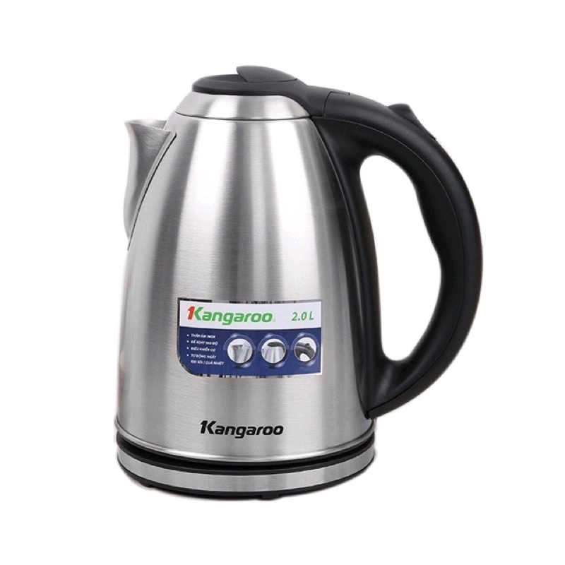 Ấm đun siêu tốc Kangaroo KG-20SK3 [ 2 Lit ] 1800W [ đun sôi nhanh - Tự ngắt khi nước sôi ] - hàng chính hãng (Mã SP: 4262_110749954)