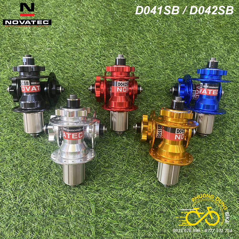 Moay ơ (Đùm) Hub xe đạp NOVATEC 28 LỖ / 32 LỖ / 36 LỖ (CỐI NỔ) (Mã SP: PK-02157)