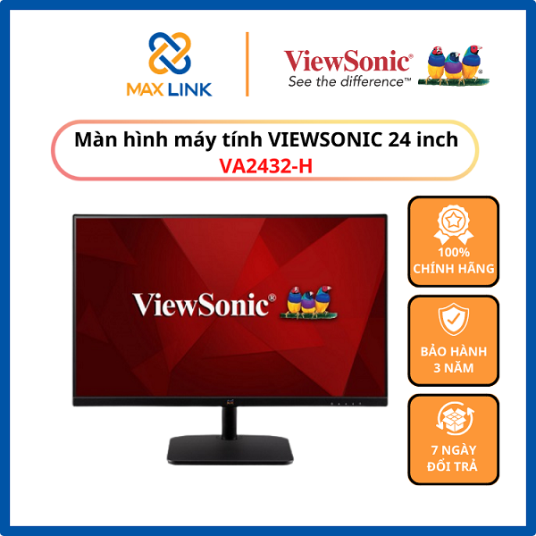 Màn hình máy tính viewsonic 24 inch va2432-h