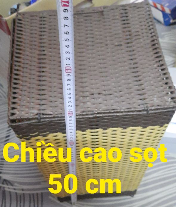 Sọt Giả Mây Đan Khung sắt, xuất xứ Việt Nam
