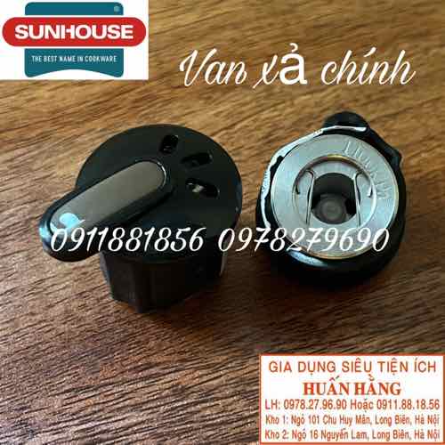 Van xả chính, gioăng nắp, đồng hồ hẹn giờ, cảm biến mâm rơle chỉnh nhiệt nồi áp suất điện Sunhouse SHD1755 SHD1756 SHD1758 SHD1768 (Mã SP: SHD1755-VAXACHINH)