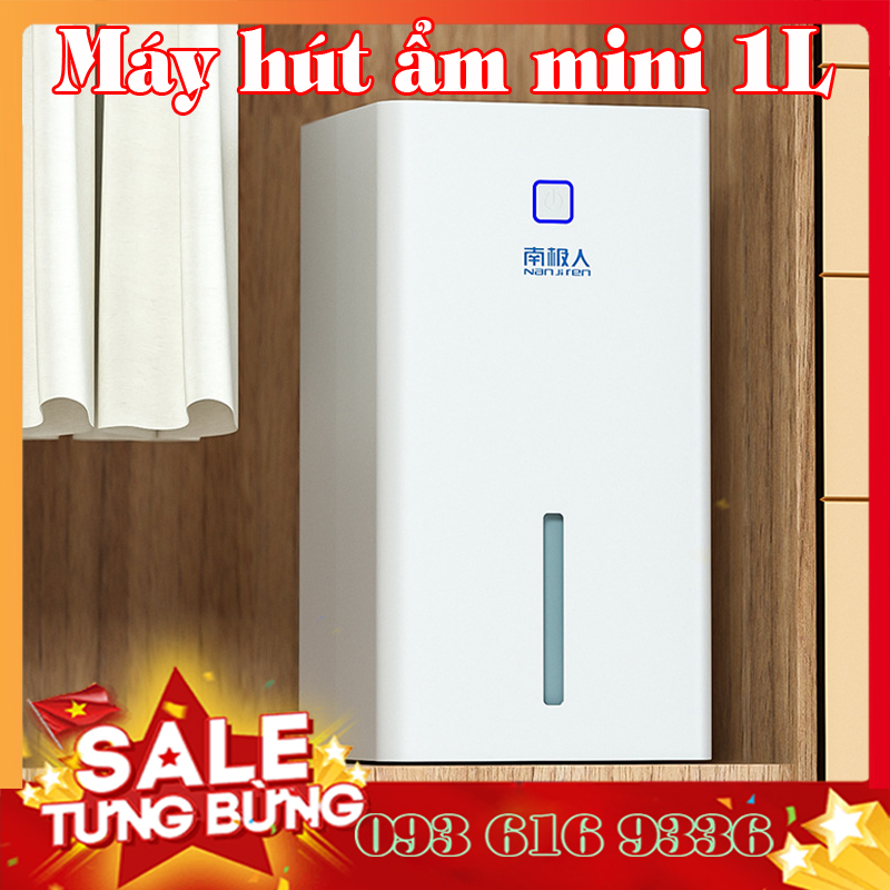 Máy hút ẩm Máy hút ẩm mini Máy hút ẩm gia đình dung tích 1L (Mã SP: Máy hút ẩm)