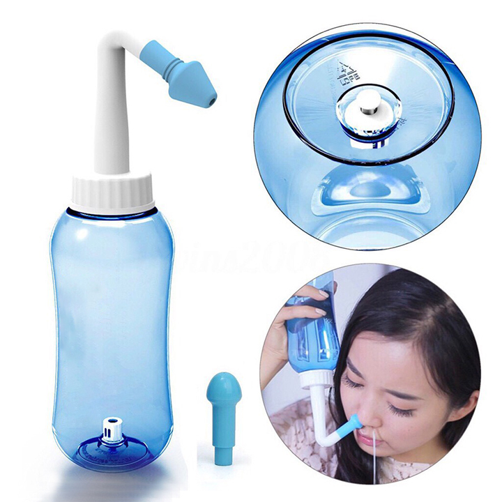 Bình Rửa Mũi 500ml. Bình Xịt Vệ Sinh Mũi Ngăn Ngừa Viêm Mũi, Viêm Xoang (Mã SP: 2024_111222220)