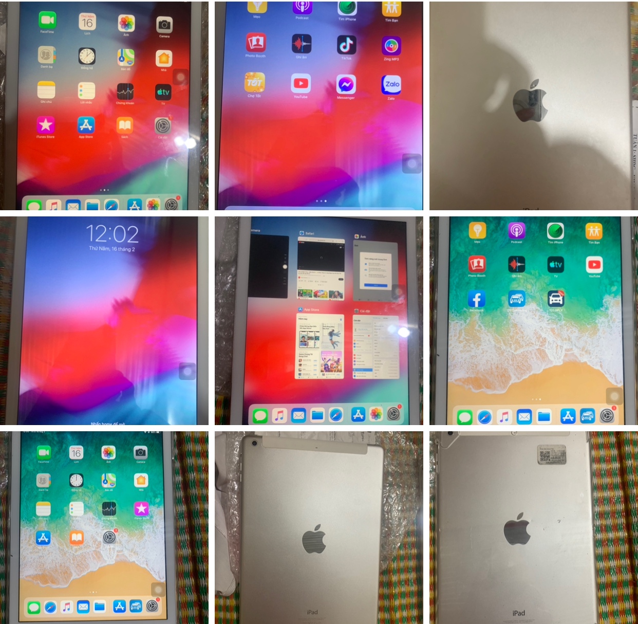 Máy tính bảng iPad Air 16GB, 32GB WiFi chính hãng Apple (Mã SP: 2923_111241521)