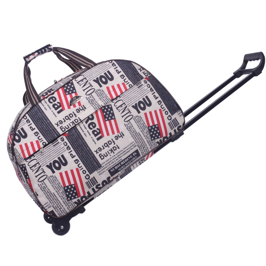 Túi kéo du lịch có bánh xe size 20inch, 24inch chất liệu vải chống nước cao cấp, tay cầm và bánh xe chất liệu nhựa bền đẹp với nhiều họa tiết và màu sắc bắt mắt TT006 (Mã SP: TT006)
