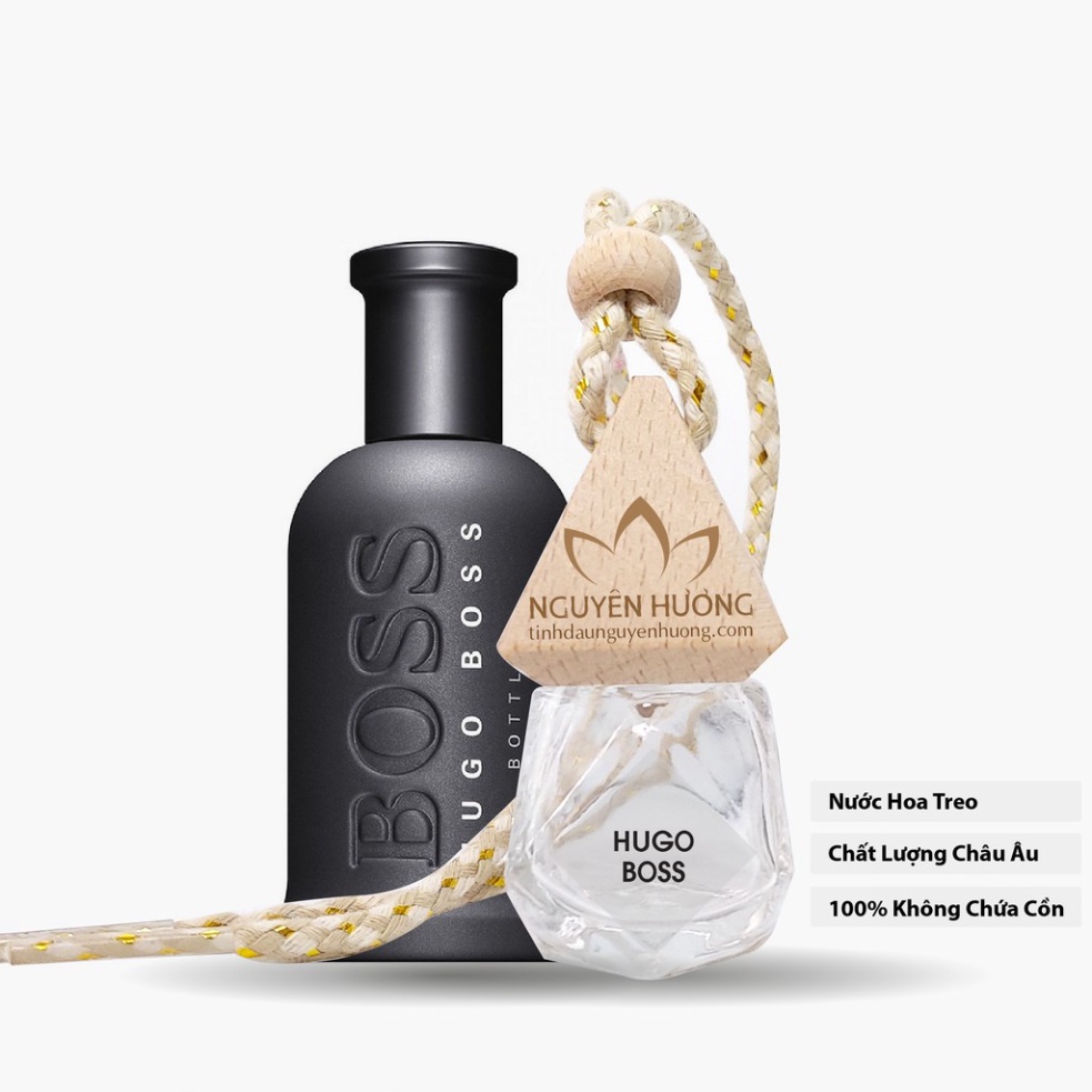 Dầu thơm nước hoa Hugo Boss / Treo xe hơi  ô tô - treo tủ quần áo / Nguyên Hương (Mã SP: 19574497020)