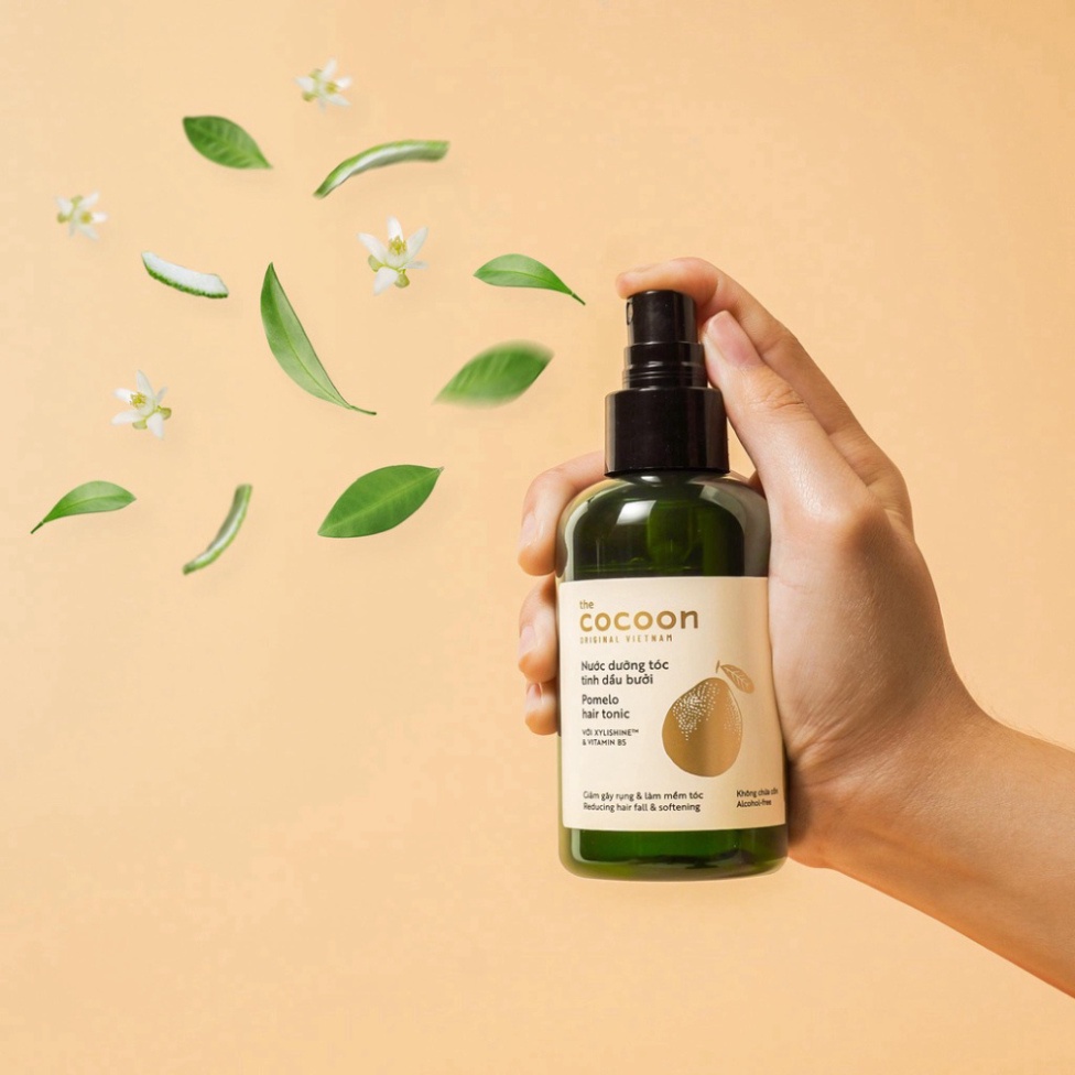Nước dưỡng tóc tinh dầu bưởi ( xịt pomelo hair tonic ) Cocoon serum tinh chất bưởi 140ml - HUNOXA nhimyeu (Mã SP: 19366761662)