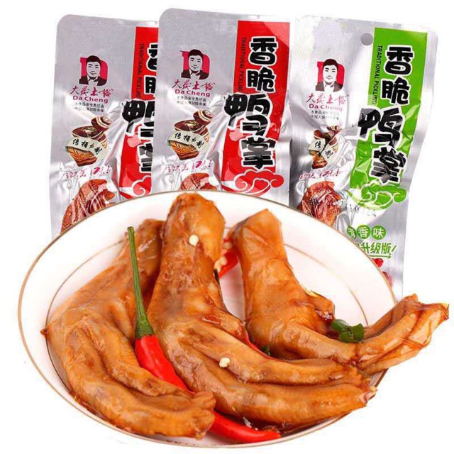 Set 10 Chân vịt DaCheng cay tứ xuyên gói 31.8g (Mã SP: 1208_111705227)