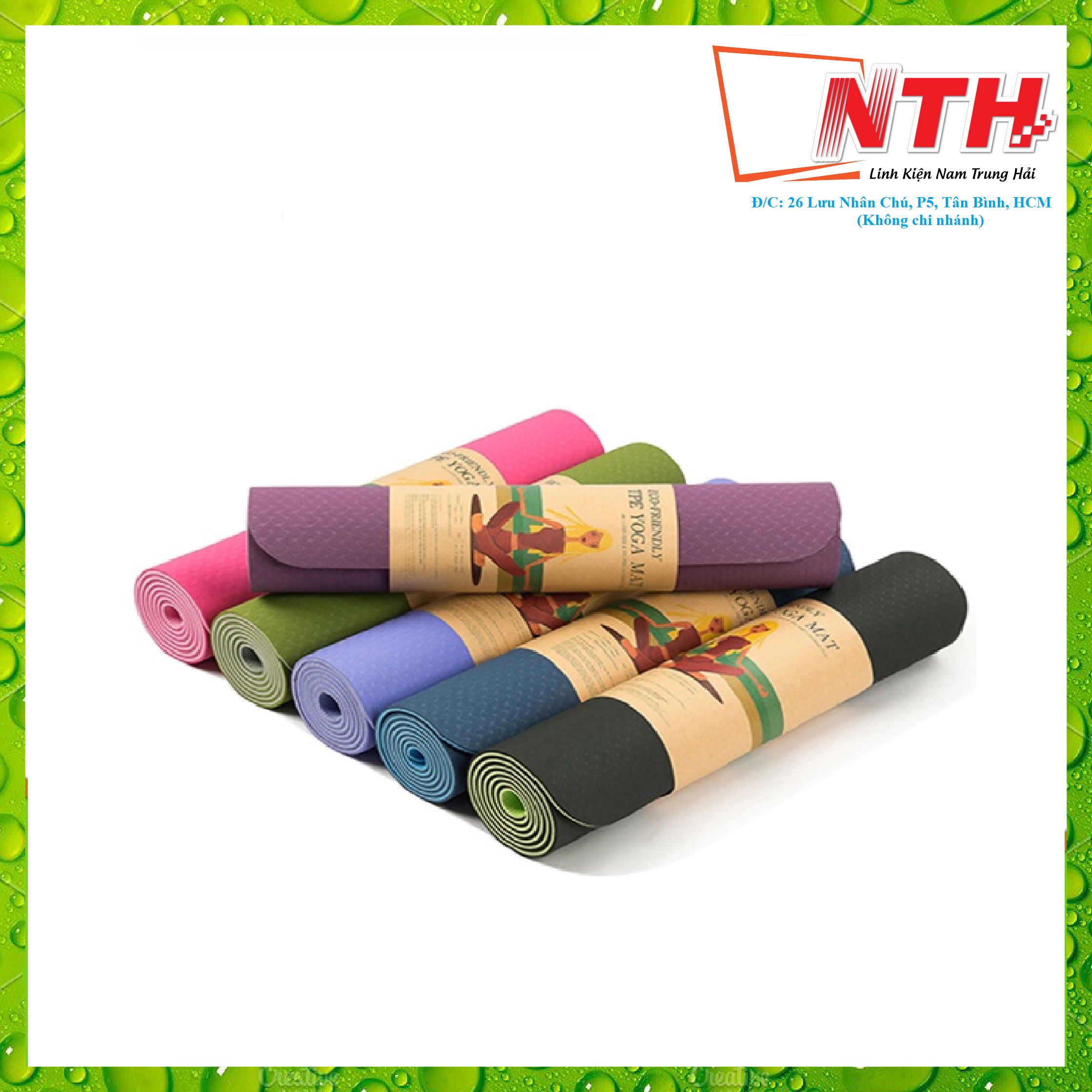 THẢM TẬP YOGA XỊN MẪU DÀY CÓ TÚI (Mã SP: THẢM TẬP YOGA XỊN MẪU DÀY CÓ TÚI)