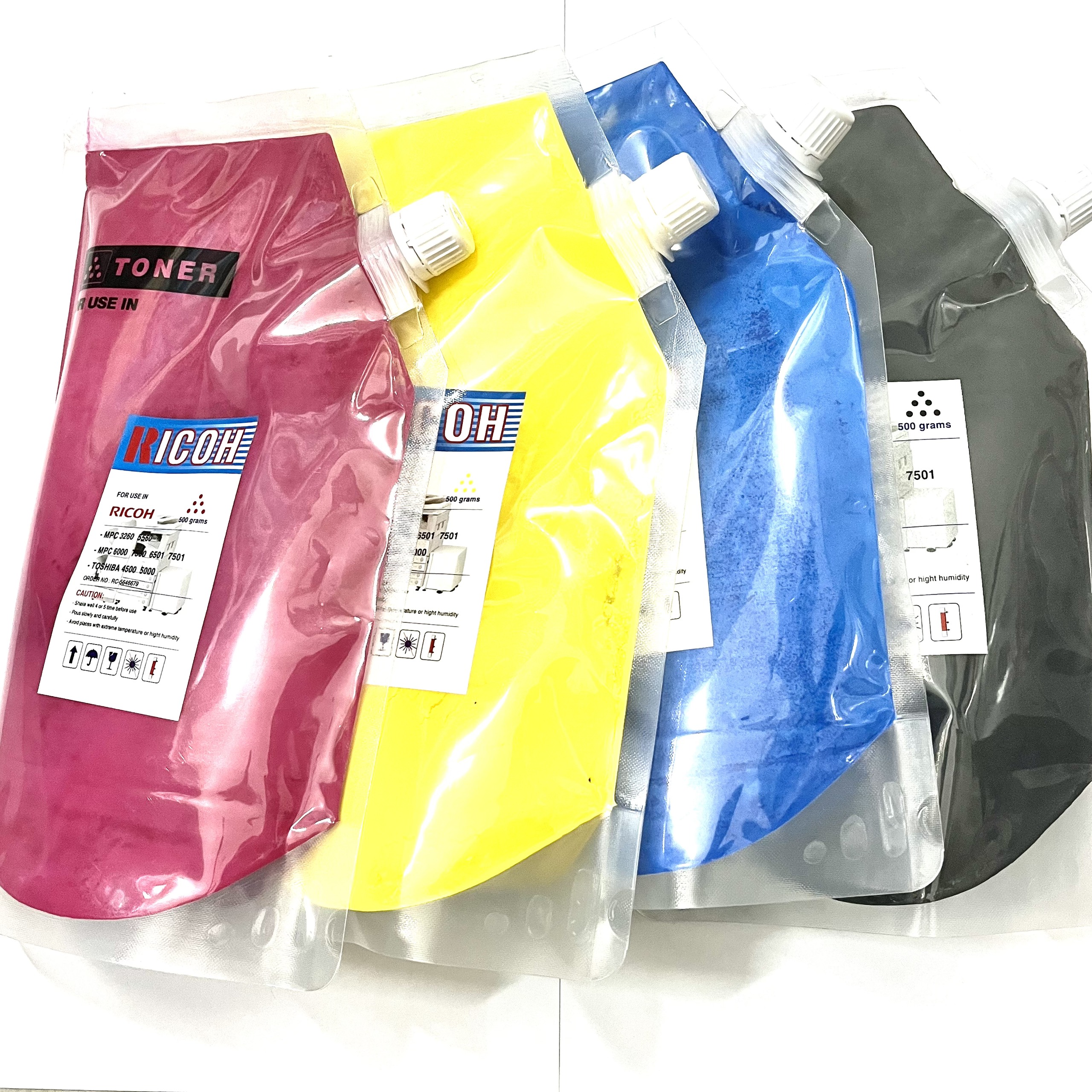 Mực mầu Ricoh, Toshiba C3003, C4503, C5503, C6004, C7500, C6501, C6502, C8002, C5100, Chung Toshiba C5540, 5560, 6540, 6550, 6560 (Mã SP: HDDHFD)