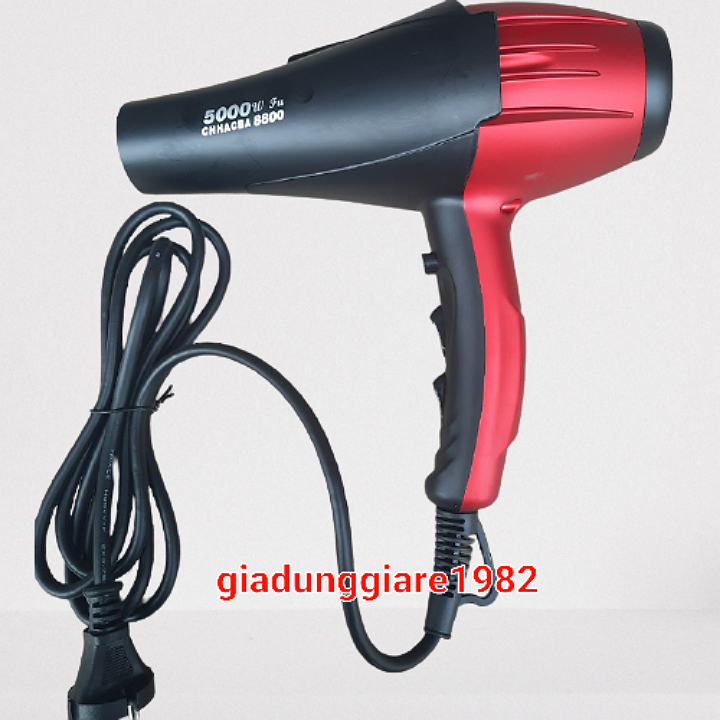 Máy sấy tóc công suất lớn 5000w chhacba CB-8801 hàng nội địa trung quốc (Mã SP: MÁY SẤY TÓC HÀNG NỘI ĐỊA TQ)