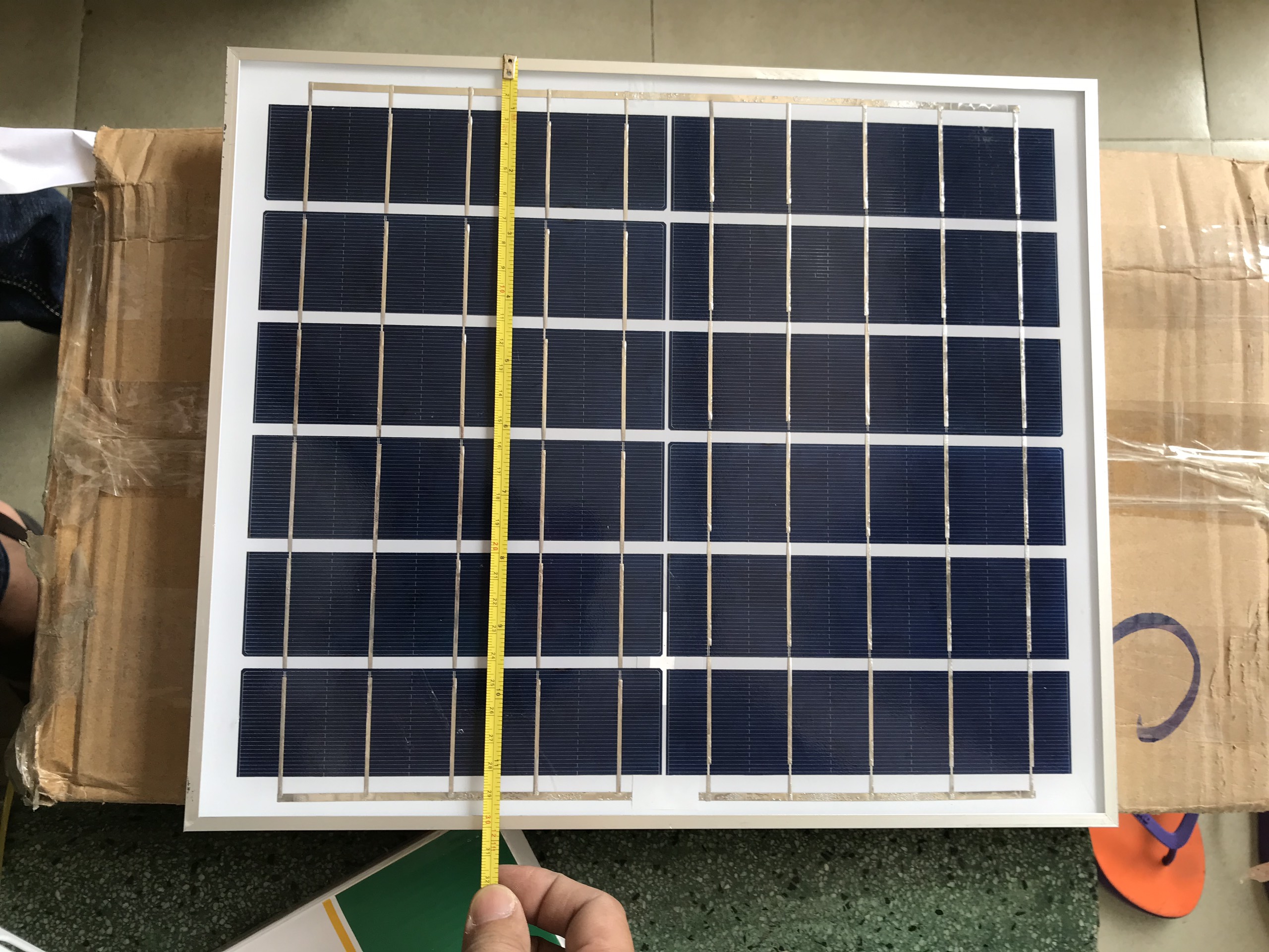 Tấm năng lượng dùng cho đèn 60W vỏ đen (Mã SP: TNL60)