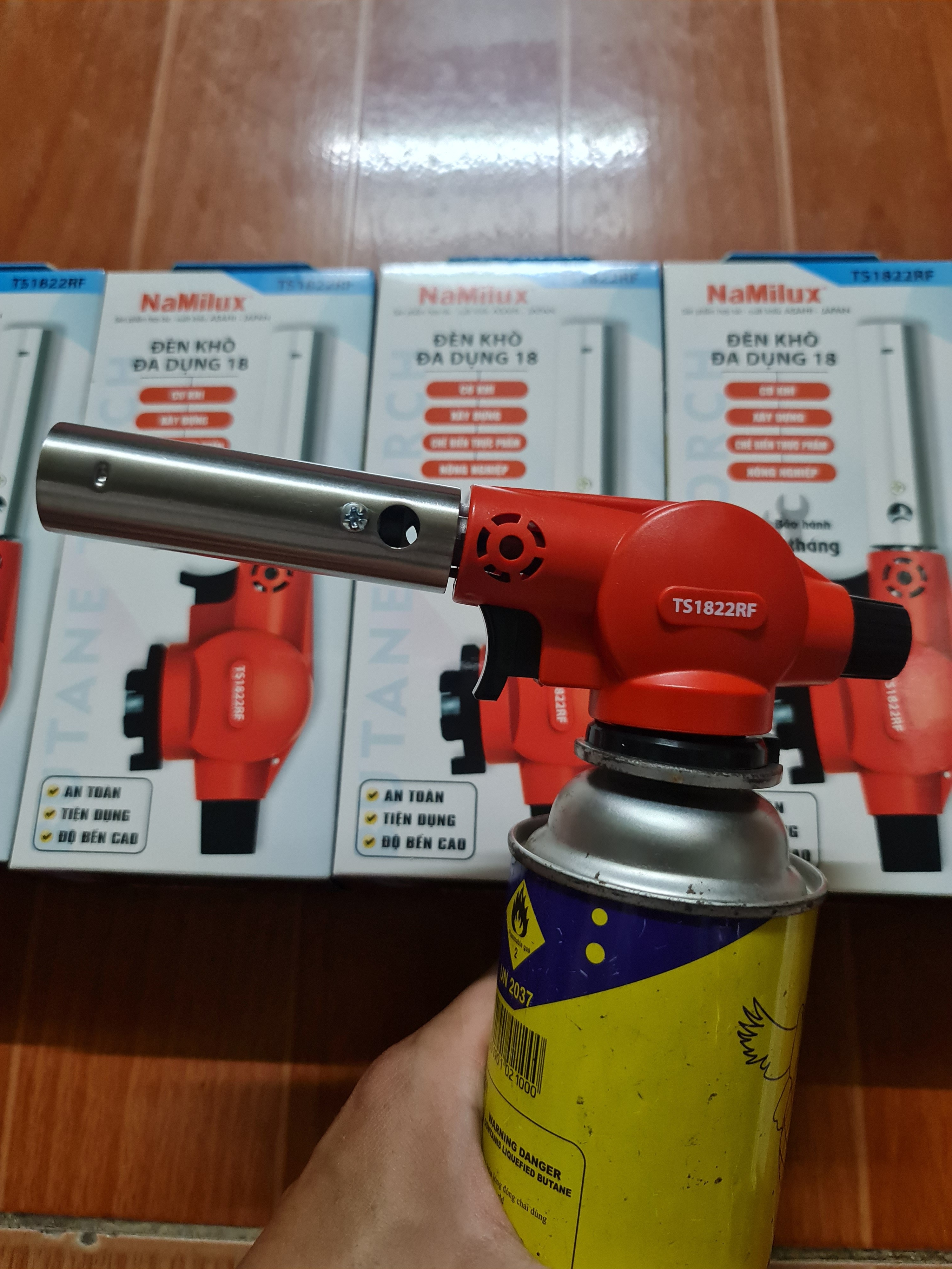 Đèn khò gas mini ts1822rf namilux